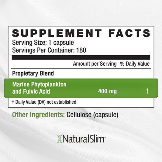 NaturalSlim Somarenew bottle side view with compact capsules for on-the-go wellness.