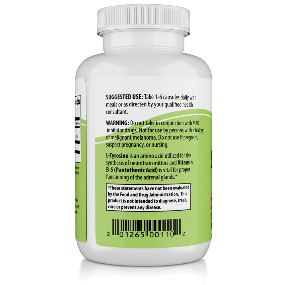 NaturalSlim Stress Defender on kitchen counter supporting cravings control.