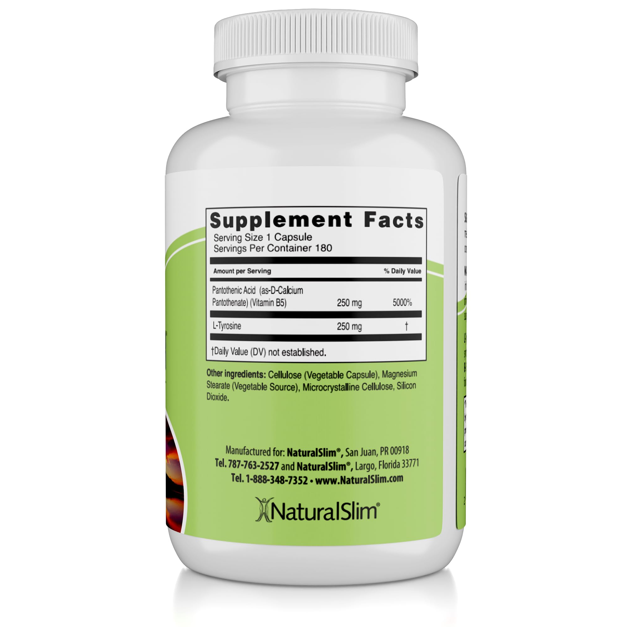 NaturalSlim Stress Defender beside a snack illustrating cravings control