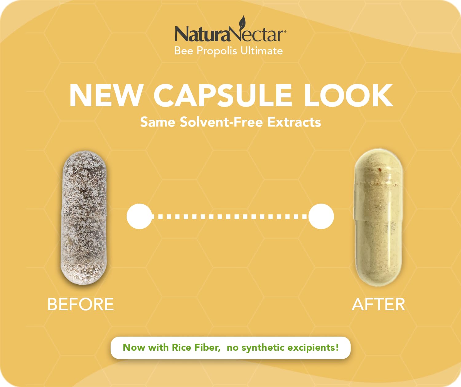 60-count NaturaNectar bottle indicates convenient one-a-day dosing.