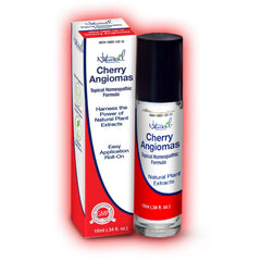 Naturasil Cherry Angiomas roll-on bottle for easy at-home application
