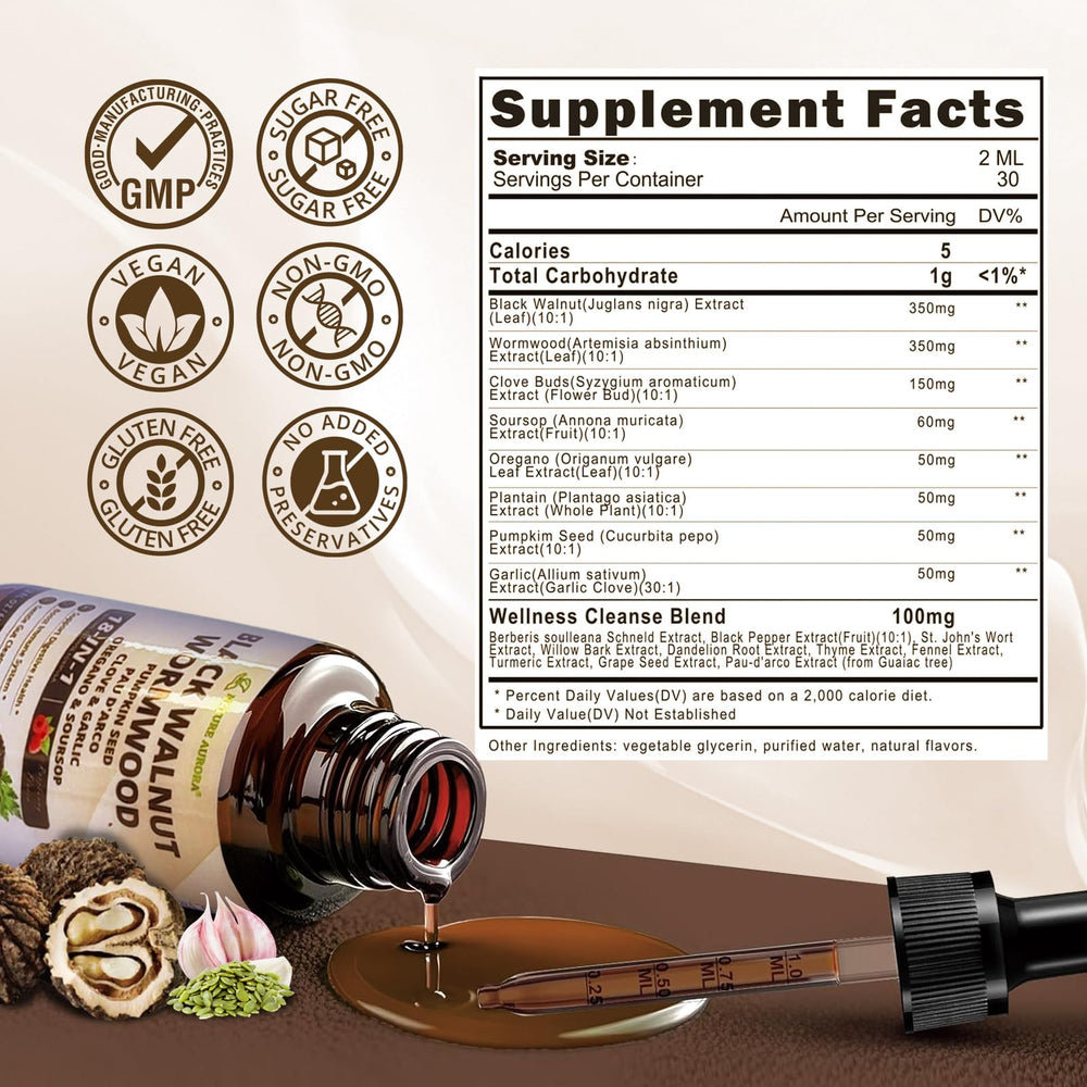 Nature Aurora liposomal delivery graphic highlights high absorption potential.