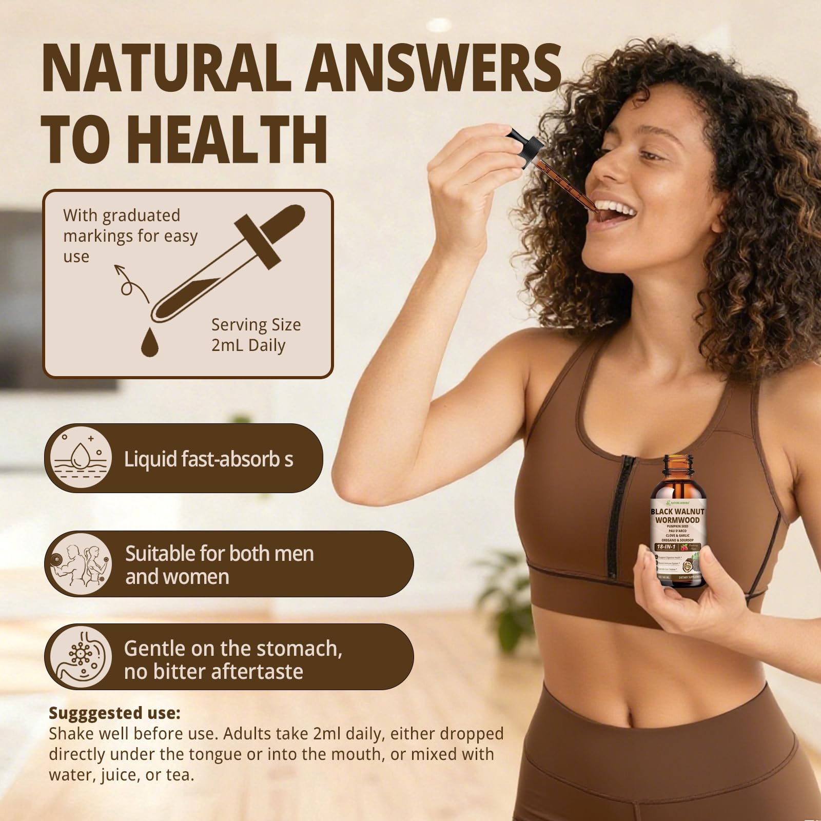 Nature Aurora nighttime restoration phase image features oregano and clove for overnight support.