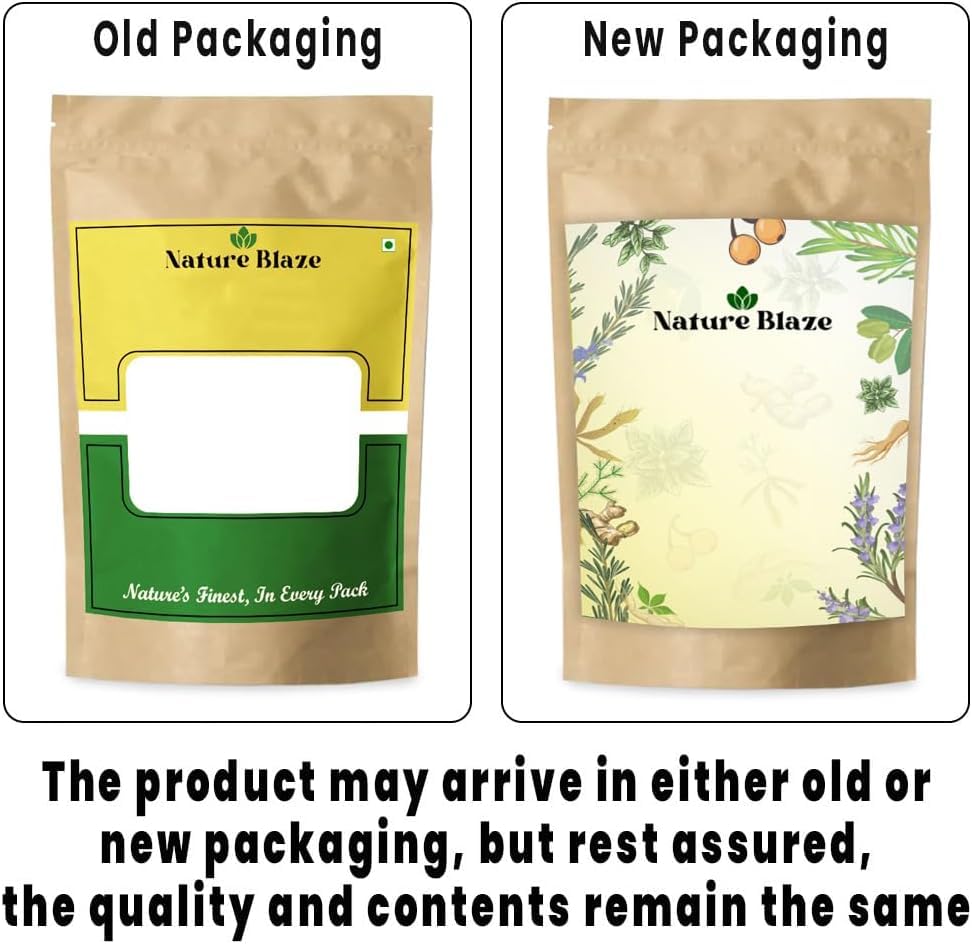 Nature Blaze barberry root powder close-up implies traditional herbal use