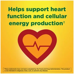 Nature Made CoQ10 200 mg softgels no artificial flavors and colors