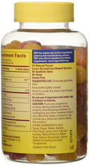 Nature Made Fish Oil Adult Gummies orange gummy closeup showing flavor