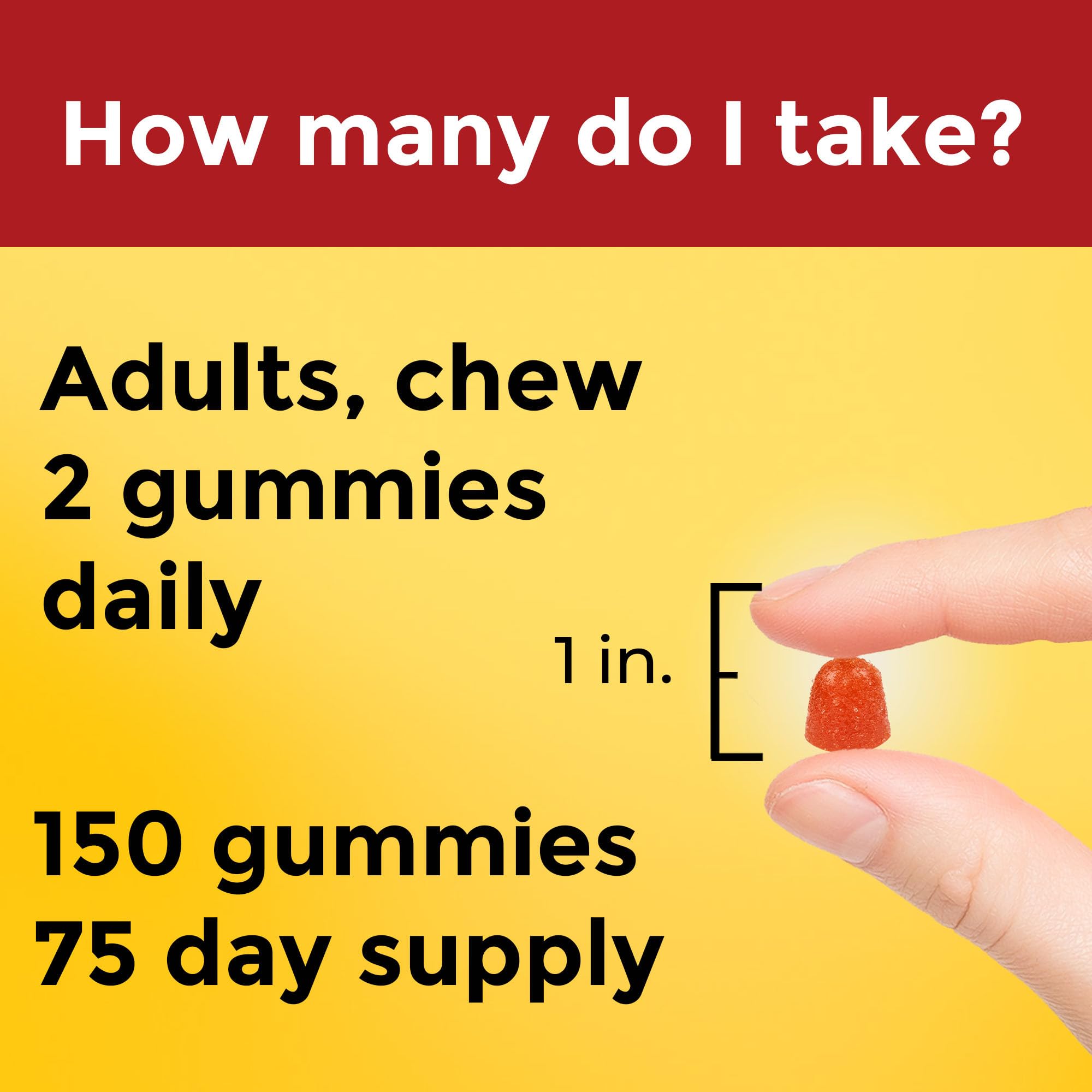 Nature Made Fish Oil Gummies bottle side view showcases gluten-free formula.