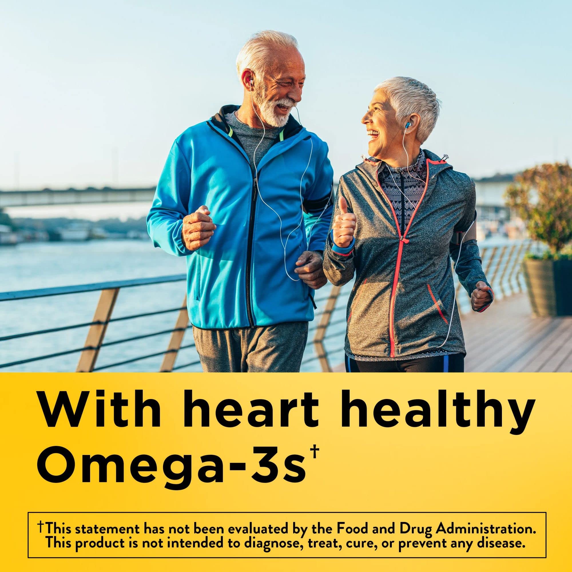 Nature Made Fish Oil Gummies two gummies illustrate a simple daily omega-3 routine.
