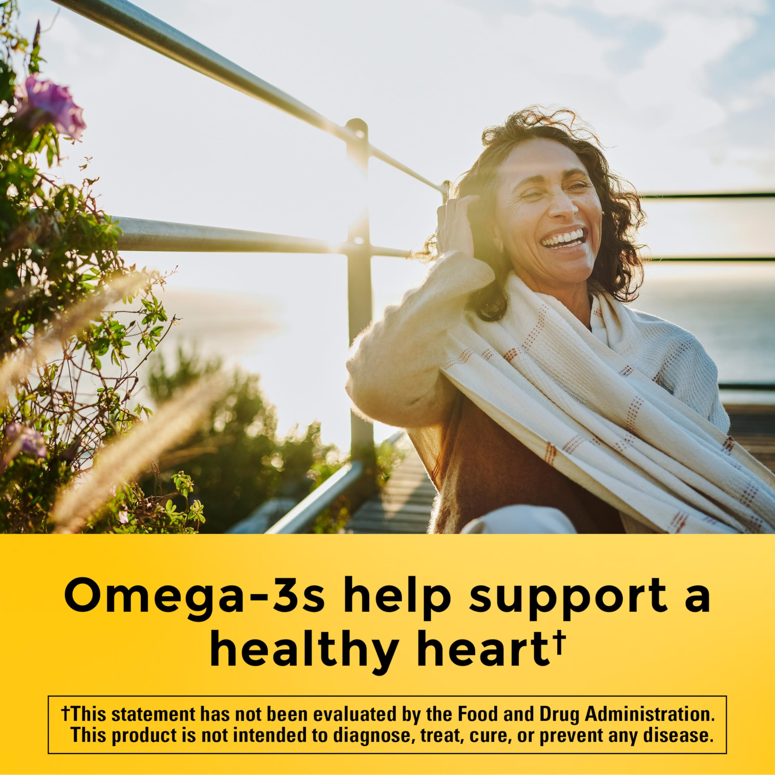 Nature Made Krill Oil 500mg softgels for easy daily omega-3 intake.