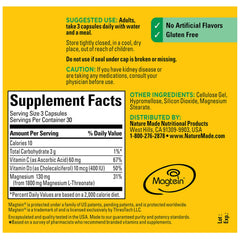 Nature Made magnesium L-Threonate bottle on kitchen counter