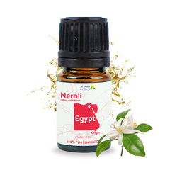 Nature Packaged Neroli oil bottle for authentic aromatherapy and floral scent.