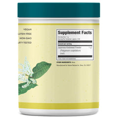 Nature Restore Japanese Knotweed powder jar showing pure gluten-free botanical supplement