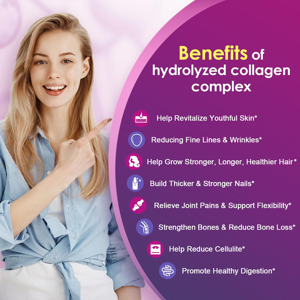 Hydrolyzed collagen powder dissolving in liquid for smooth smoothies.