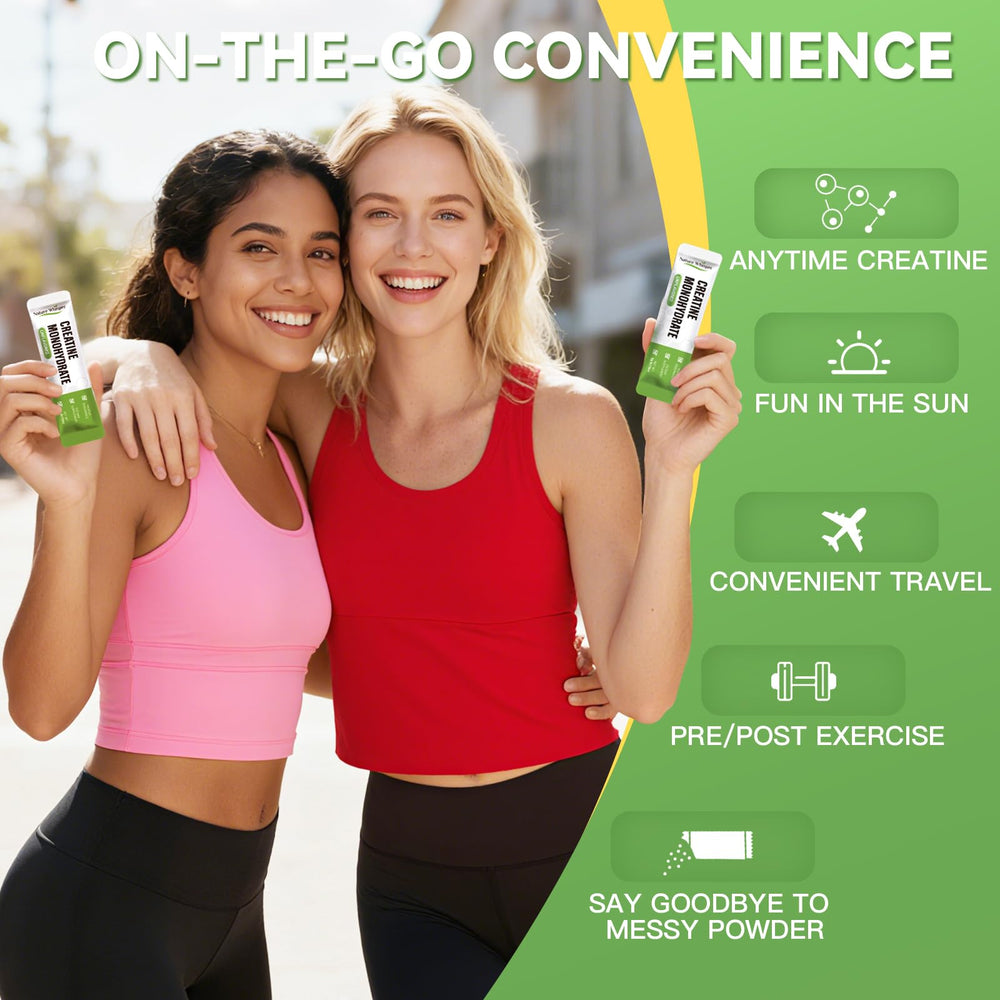 Nature Whisper on-the-go usage with portable creatine kit