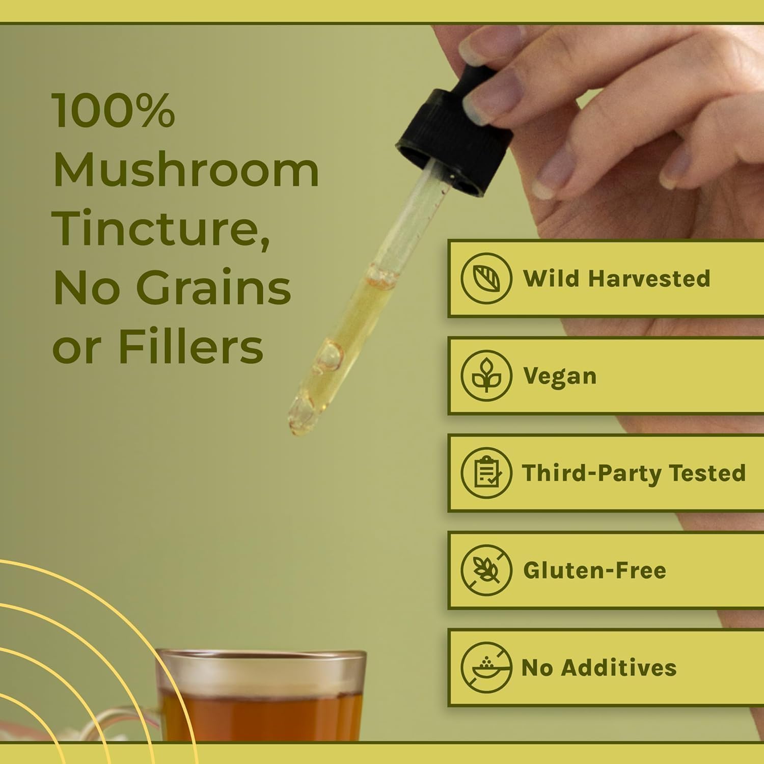 Naturealm Reishi tincture travel pack for on-the-go routines