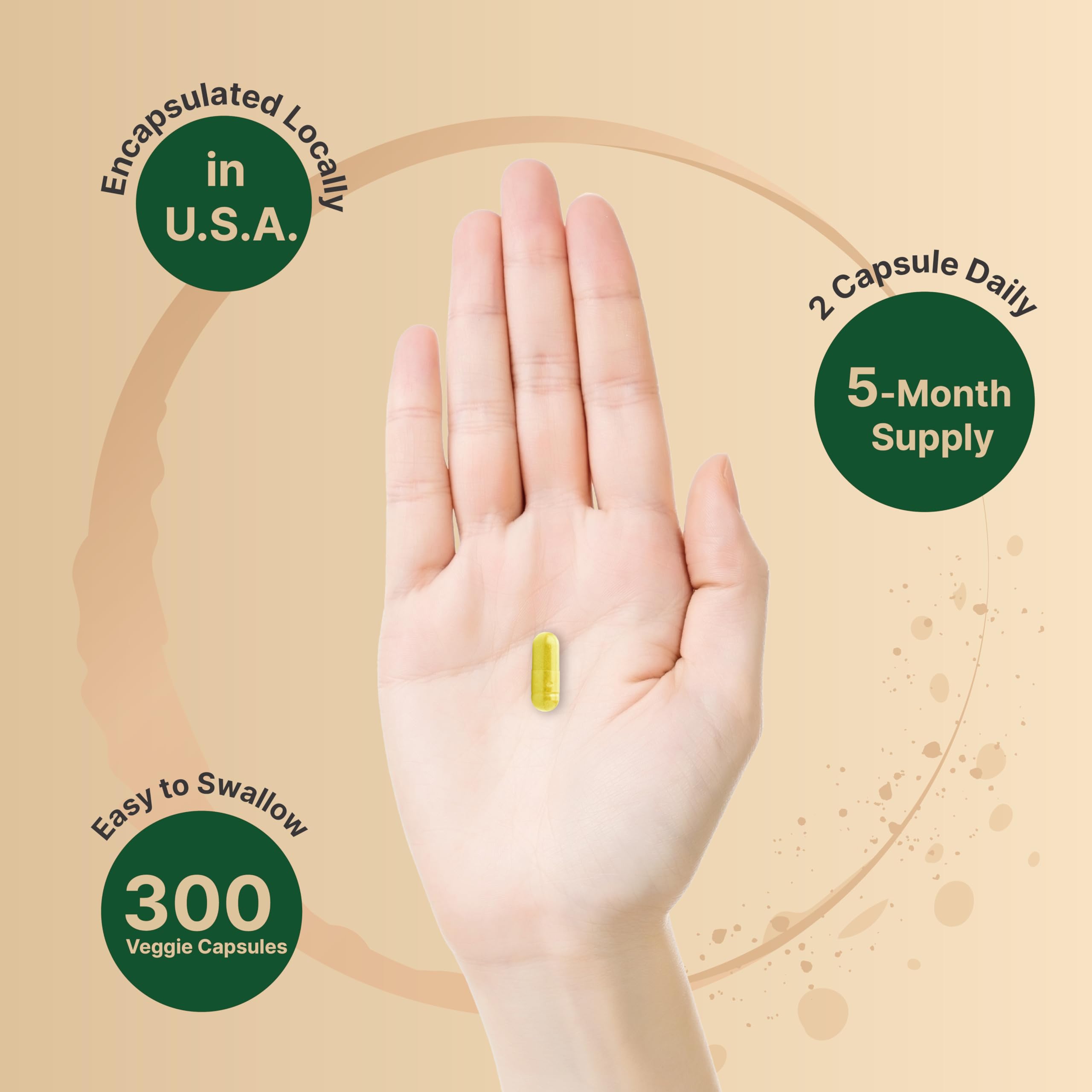 NatureBell Berberine 500mg label shows vegan, allergen-free ingredients.