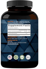 NatureBell label detail displays non-GMO, allergen-free USA-made formula.