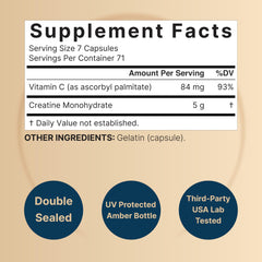 NatureBell serving-size image highlighting seven-capsule dose for convenience.