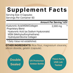 NatureBell Fermented HA image highlights sodium hyaluronate content for hydration.
