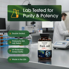 NatureBell Omega-3 purified-formula designed for easy digestion