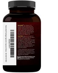 Packaging and label of NatureBell product with dosage guidance.