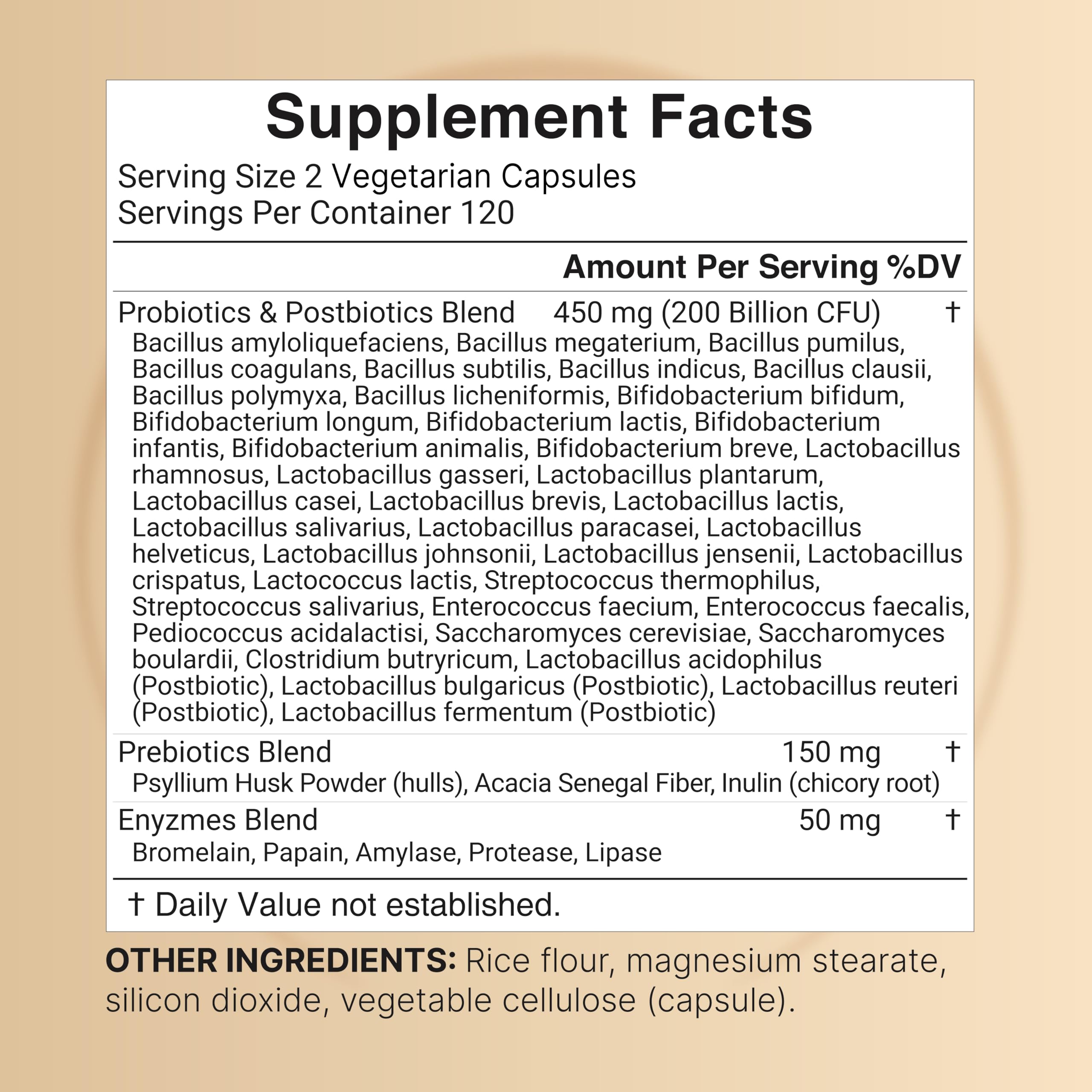 NatureBell Probiotic capsules close-up featuring veggie capsules for convenient daily use.