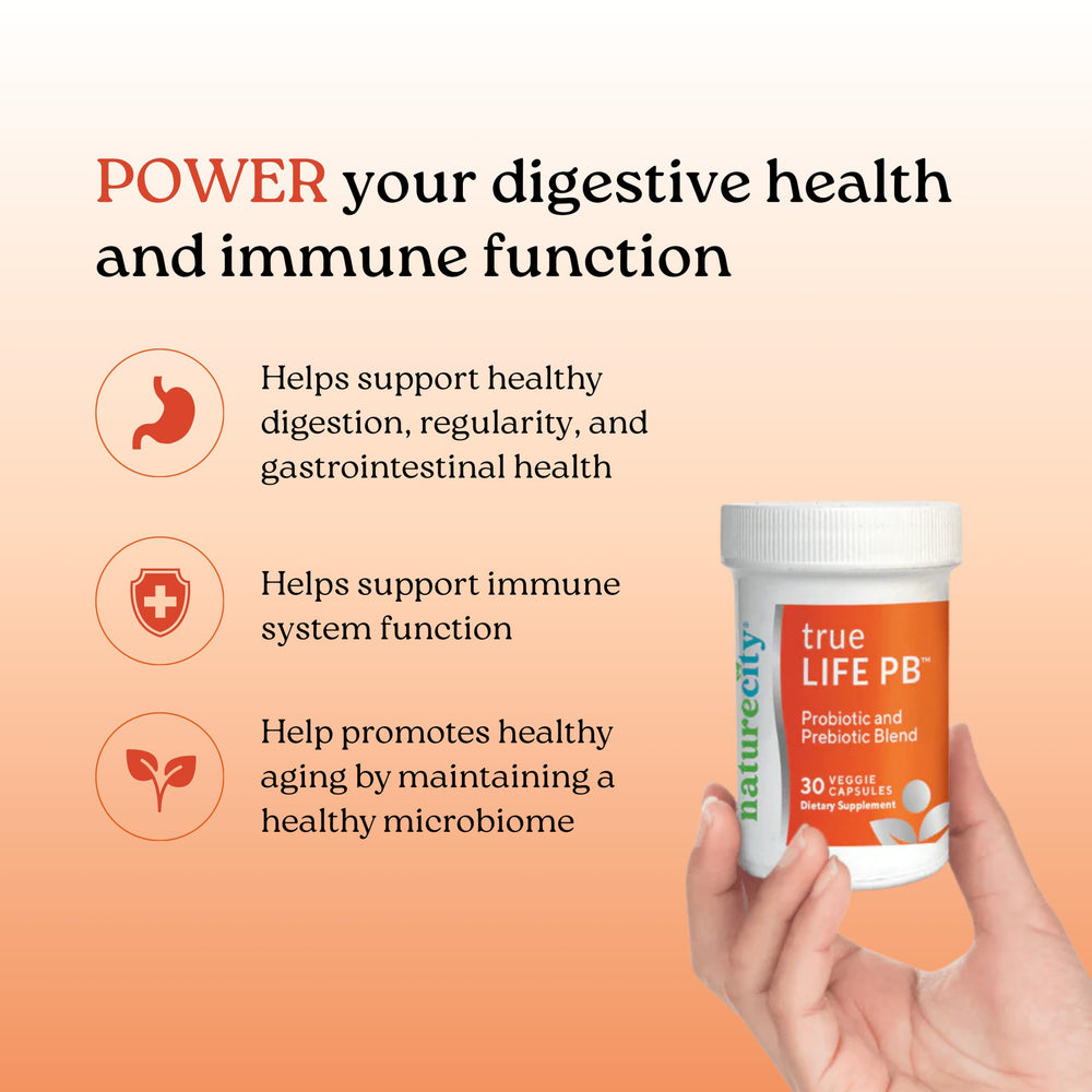Kiwi prebiotic component supporting beneficial bacteria in NatureCity PB