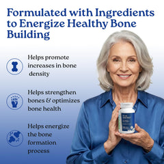 Close-up of NatureCity True-Osteo capsules with algae-derived calcium for bone-friendly nutrients.