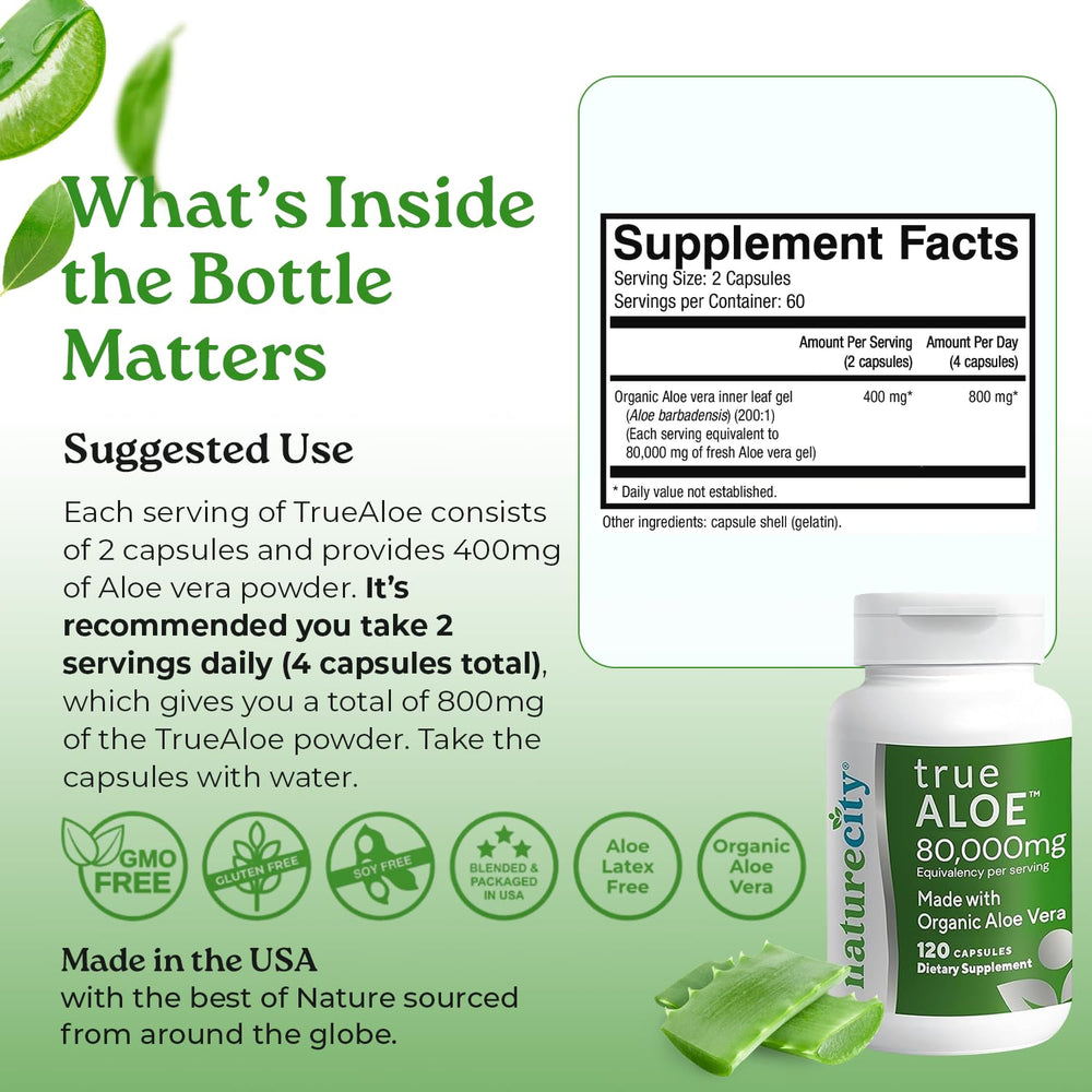 NatureCity True-Aloe lifestyle image, family-friendly supplement for everyday wellness.