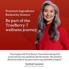 NatureCity True-Berry7 prebiotic fiber texture supports gut-friendly compatibility.