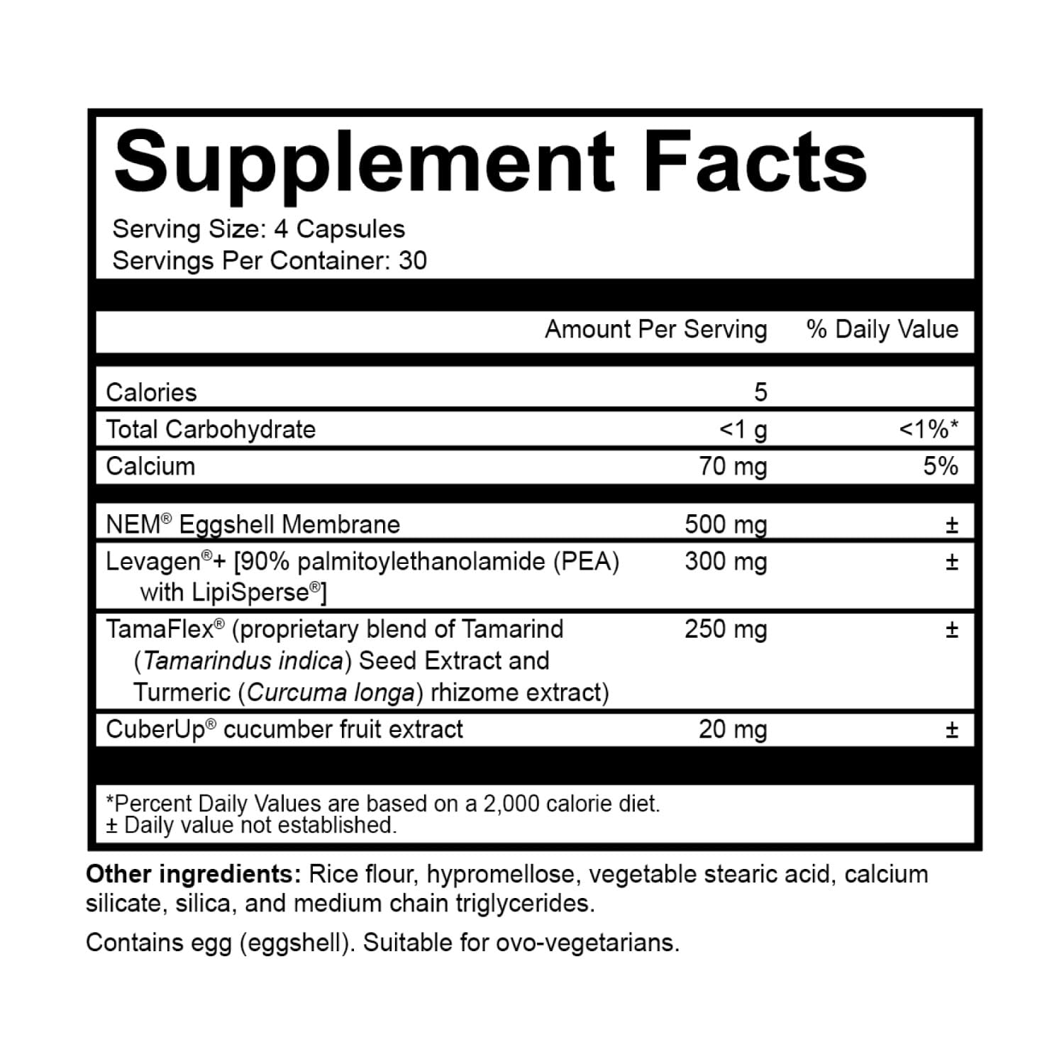 NatureCity TrueJoint FLX 4-in-1 formula overview.