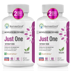 NatureGenX Just One Daily bottle for daily wellness and energy support