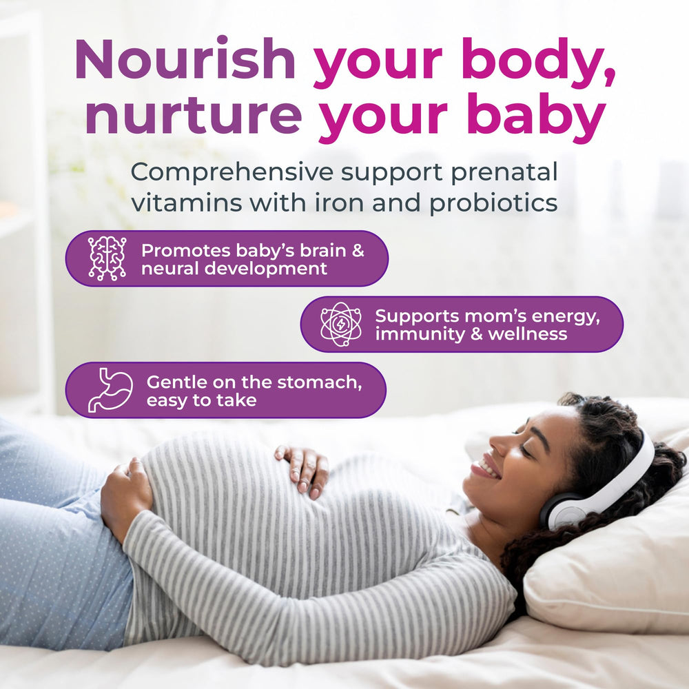 NatureGenX Methyl Prenatal capsules shown for convenient vegan daily nutrition.