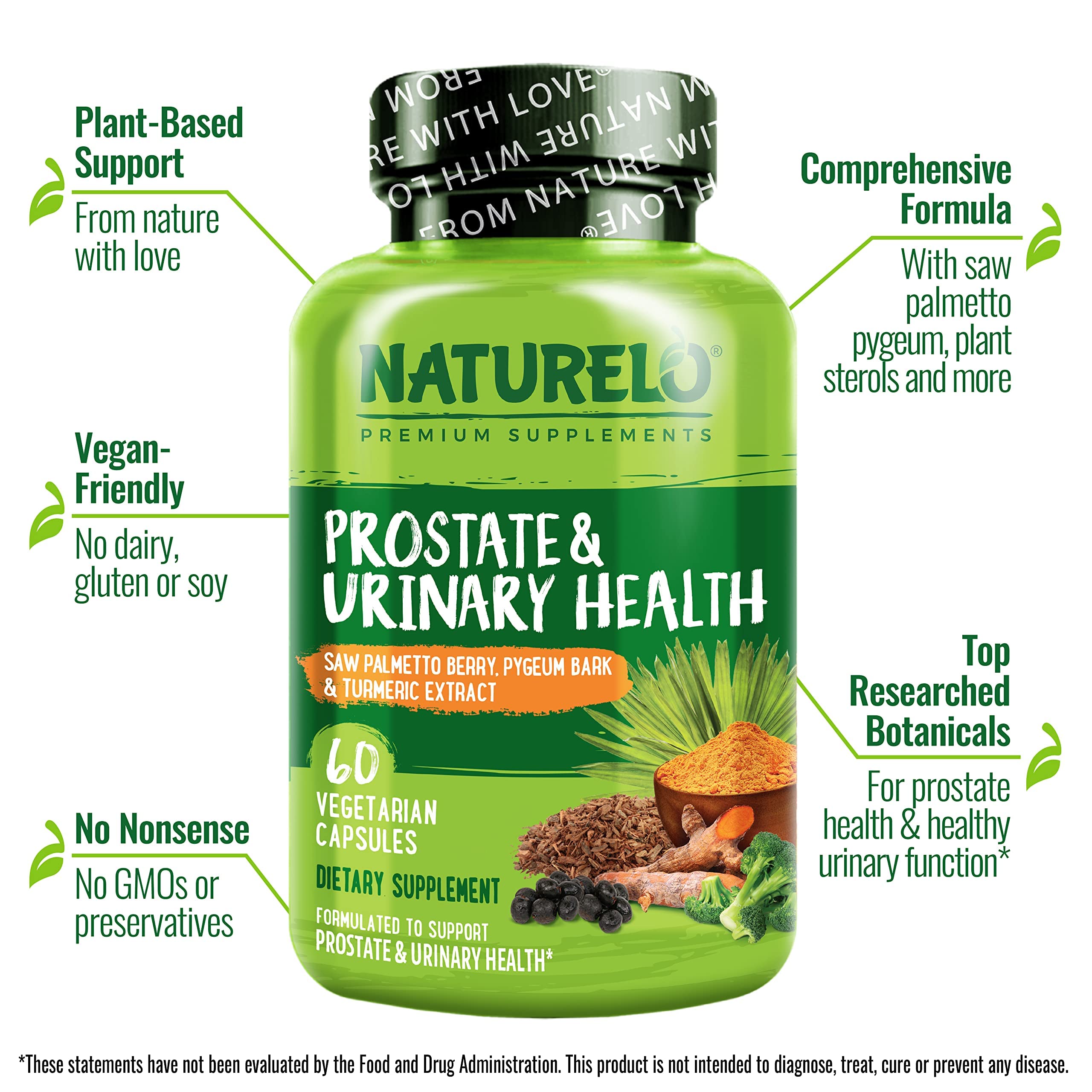 NATURELO 2-pack Veg Caps highlights convenient, daily plant-based capsules.