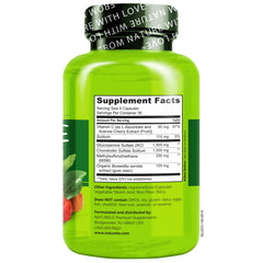 Naturelo Glucosamine Chondroitin MSM tablet dispense demonstrates convenient dosing