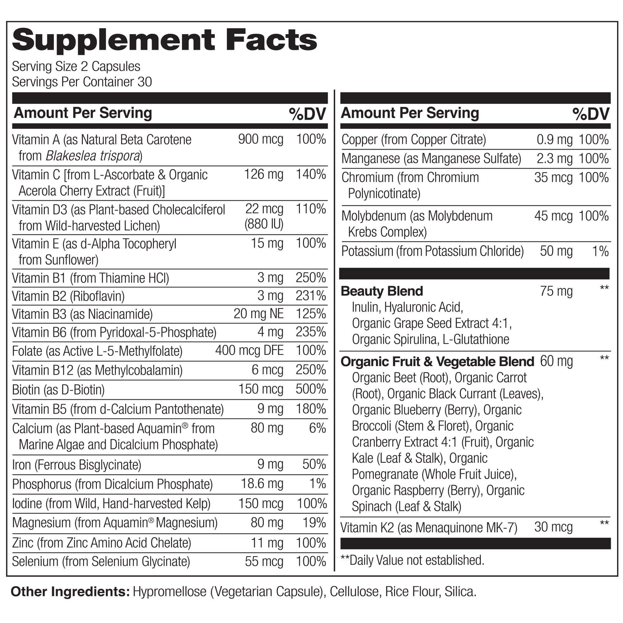 Naturelo grape seed extract and greens offer antioxidant support for healthy aging.