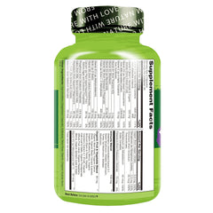 Naturelo lab-tested vegan non-GMO seal confirms purity and quality.