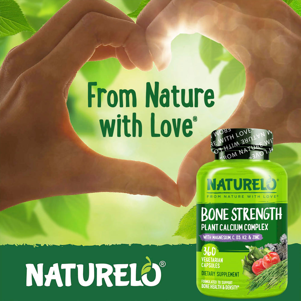 Naturelo lichen-derived vitamin D3 shown in vegan packaging