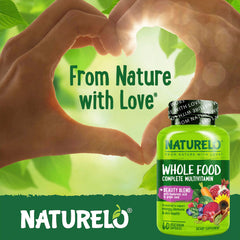 Naturelo organic fruits and vegetables blend adds real whole-food nutrition.
