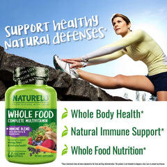 Naturelo organic fruits and veggies boost whole-food nutrition.