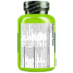 Nursing mom with baby lifestyle scene featuring Naturelo Postnatal Multivitamin