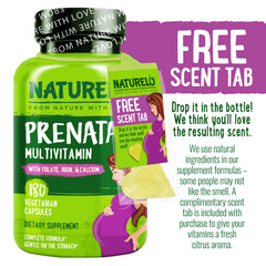 Naturelo Prenatal kelp-derived iodine source visual highlights marine origin.