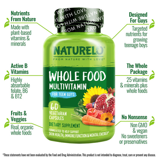 Naturelo Teen Multivitamin d3-lichen ingredient close-up highlights vegan D3 source.