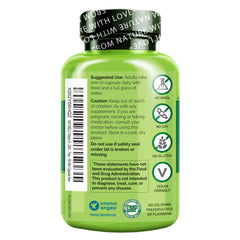 Bottle label shows soy- and dairy-free formulation for Naturelo D3