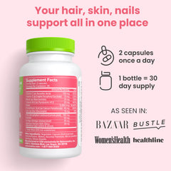 Naturenetics HairAnew before-after photo preview hints potential hair vitality changes