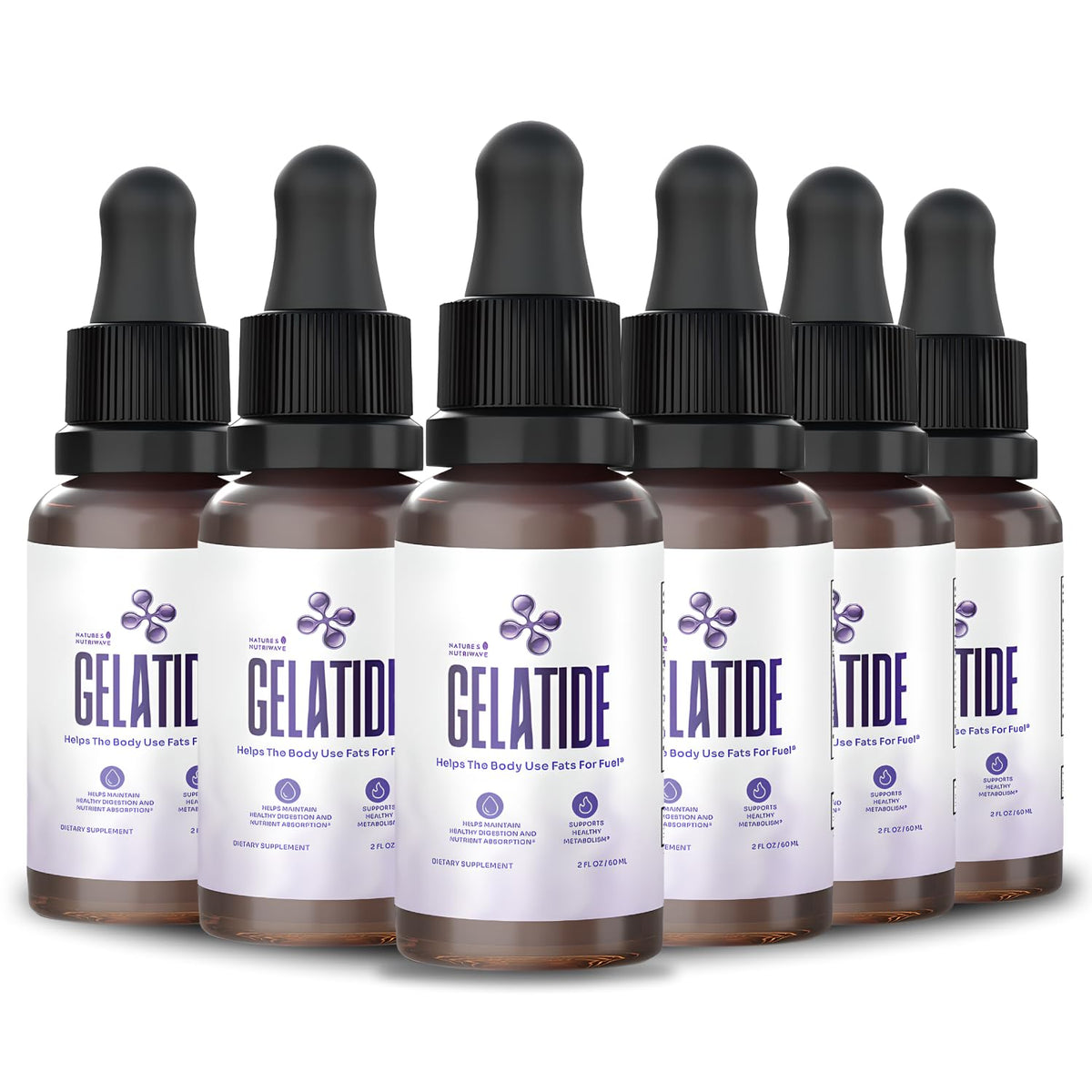 Nature’s NutriWave GELATIDE bottle-front for a simple daily wellness routine
