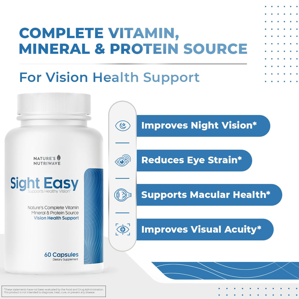 Nature’s NutriWave Sight Easy bottle pour demonstrates simple dosing for busy days.