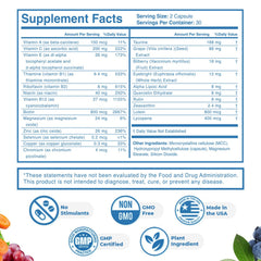 Nature’s NutriWave Sight Easy capsules convey compact daily eye nutrition.