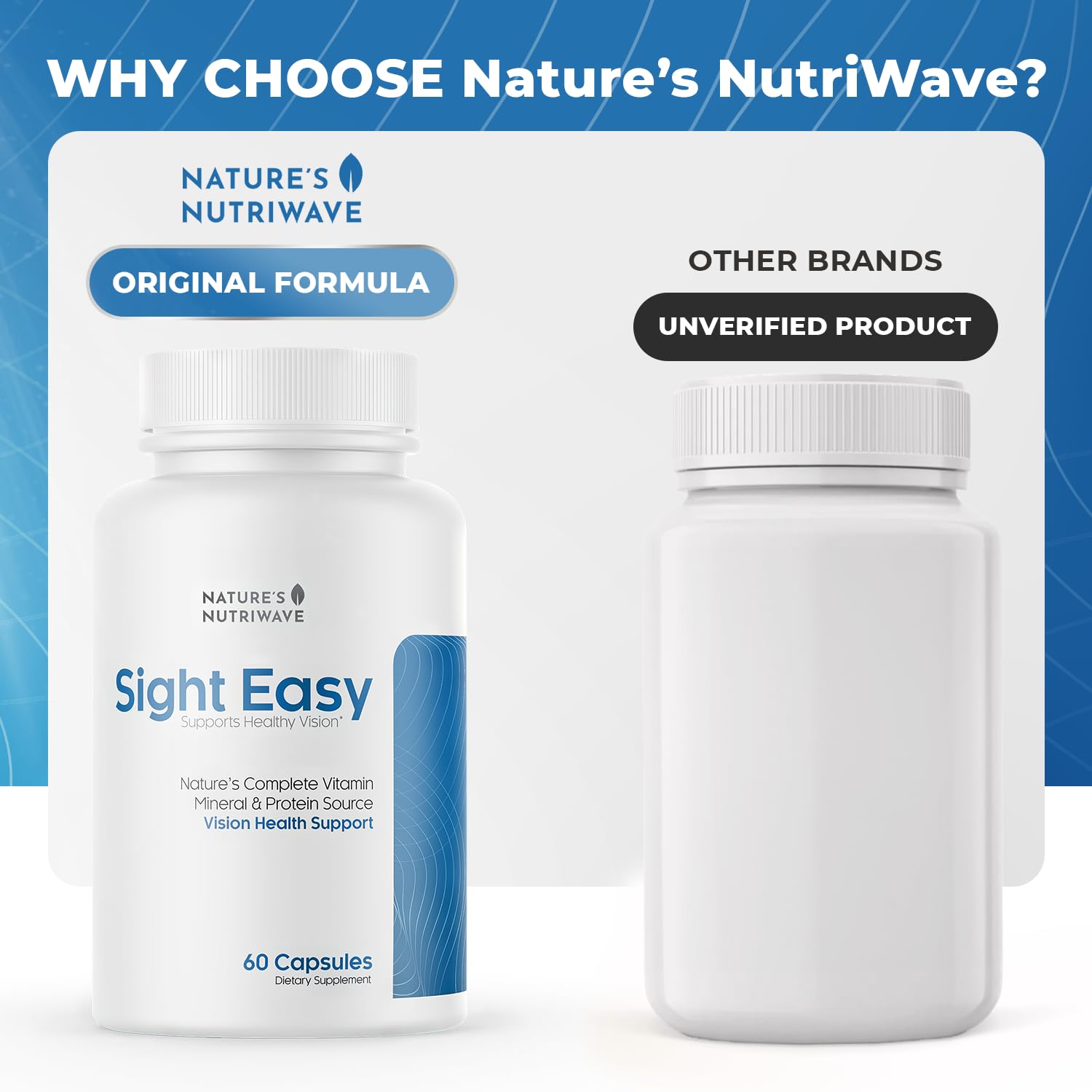 Nature’s NutriWave Sight Easy eye-health boost shows practical daily wellbeing for adults.