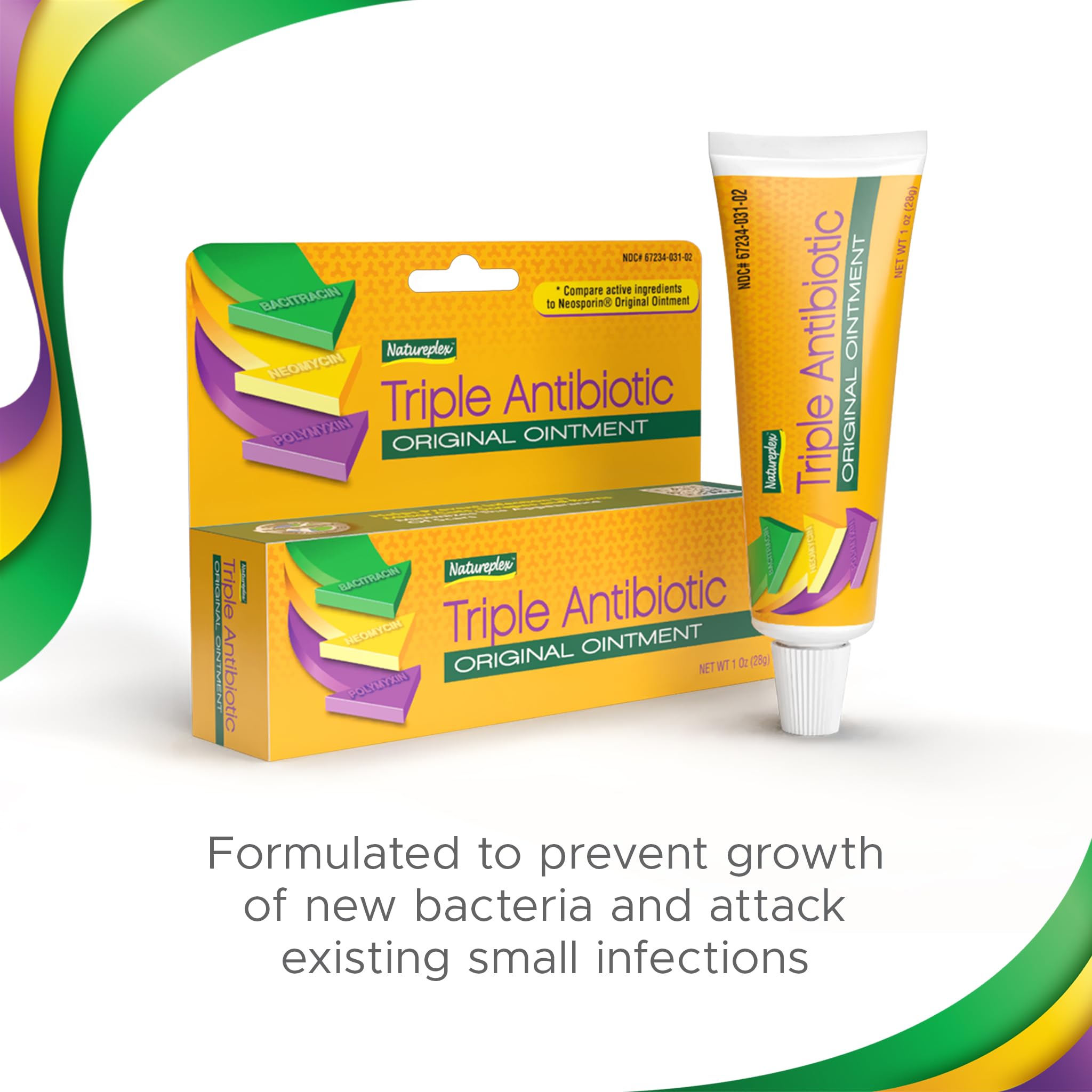 Natureplex 24-pack of ointment tubes for home or school first aid